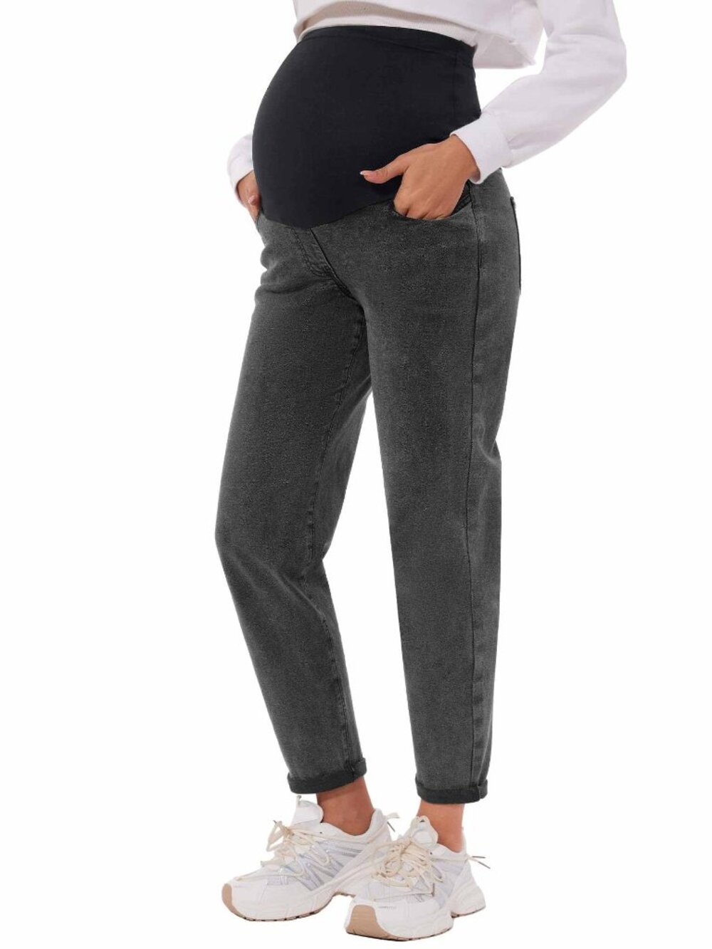 Maternity Boyfriend Jeans Size Small N6977